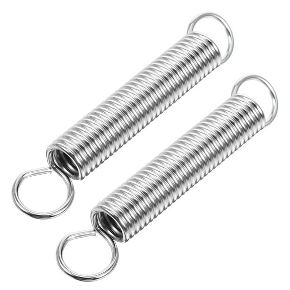 HOMEMAXS 2pcs Heavy Duty Extension Mounting Spring Kit For Tiller Agricultural Machinery Including Spring Wire And Metal Spring Hooks For Repairs And Crafts