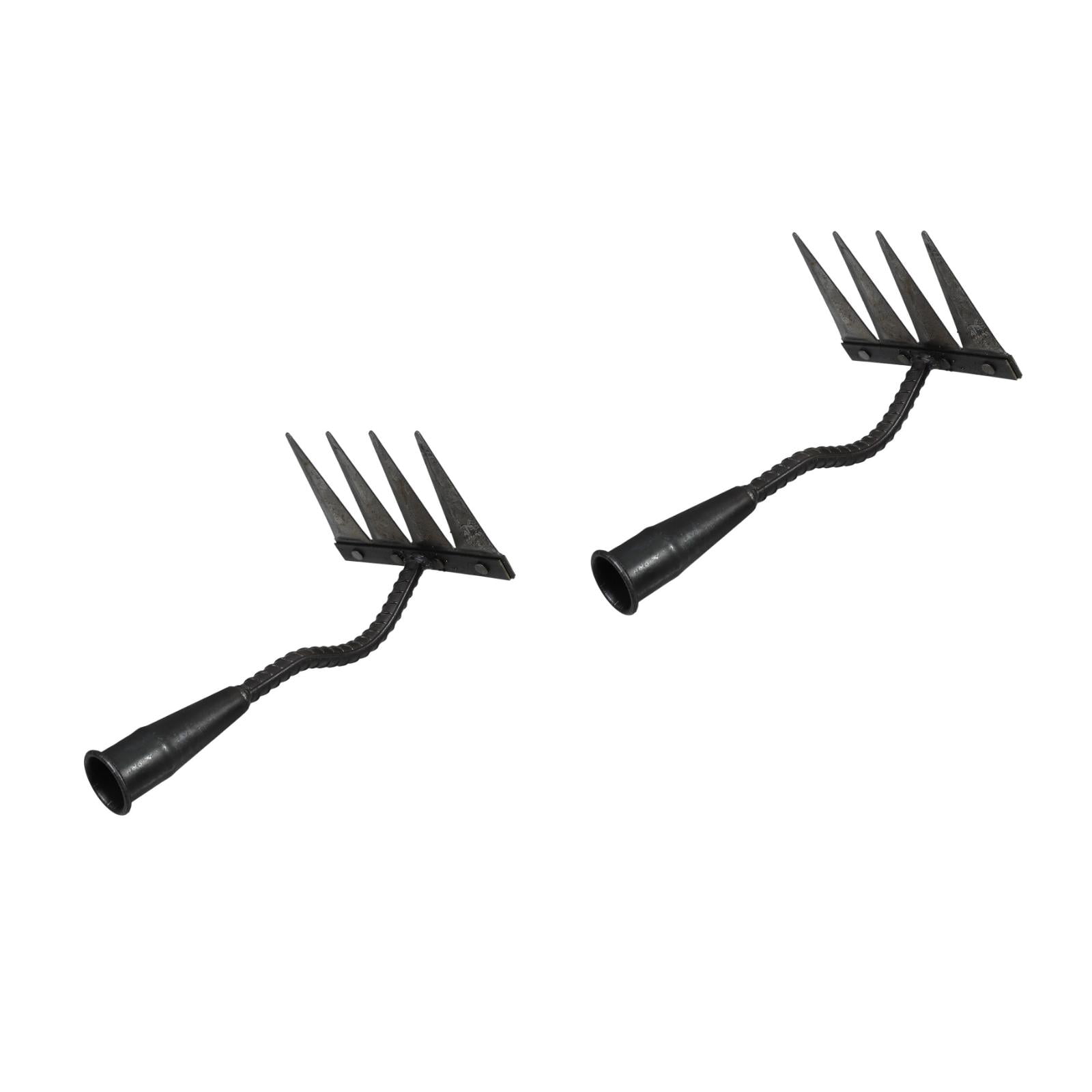 HOMEMAXS 2pcs Heavy Duty Multi-Function Weeding Rake Tool For Gardening ...