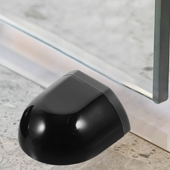 HOMEMAXS 2 Pcs Anti-collision Door Stop for Car Edge Protector Tool Black