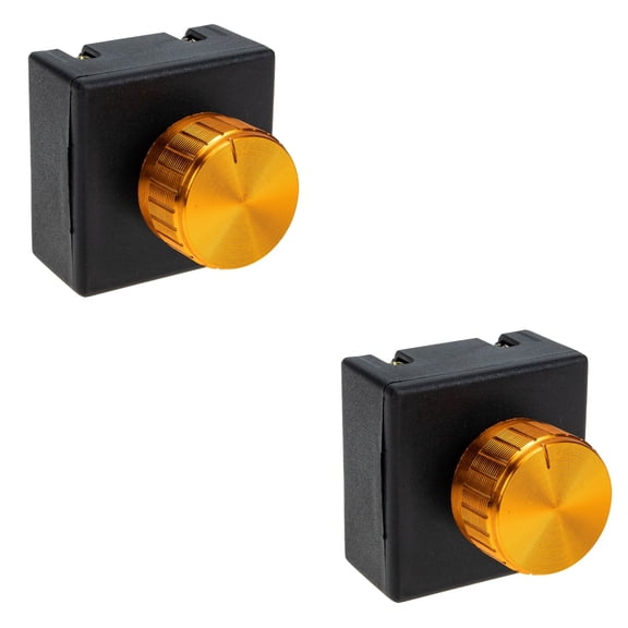 HOMEMAXS 2pcs Hotel Desk Lamp Dimmer Knob Professional Desk Lamp Parts