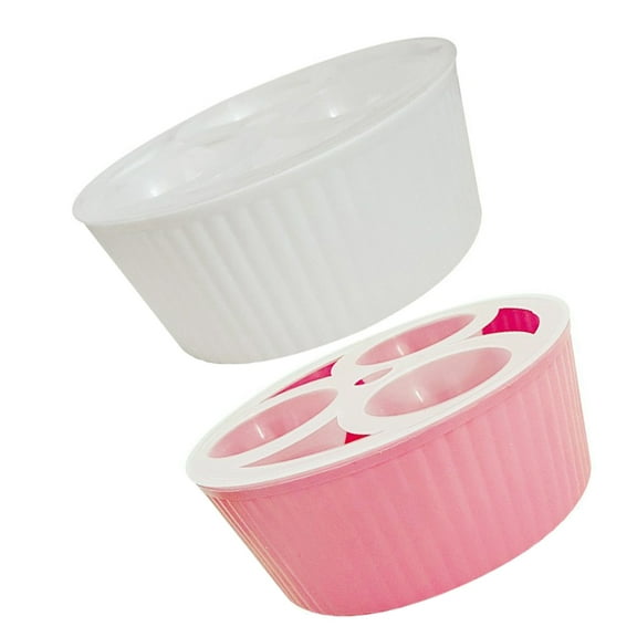 HOMEMAXS 2pcs Hydroponic Pot For Bulbs Small Flower Pots Mini Plastic Flower Pots Portable Succulent Pots Flower Planting Water Cup Planting Pots Hydroponic Pots