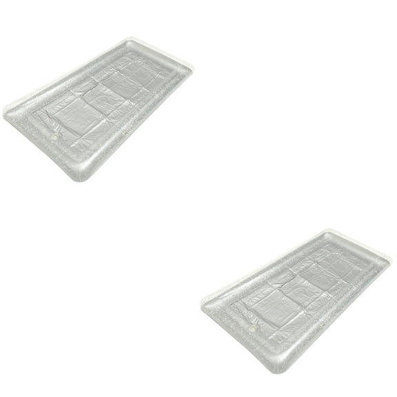 HOMEMAXS 2pcs Inflatable Cooler Inflatable Food Cooler Buffet Inflatable Serving Tray Serving Food Inflatable Tray
