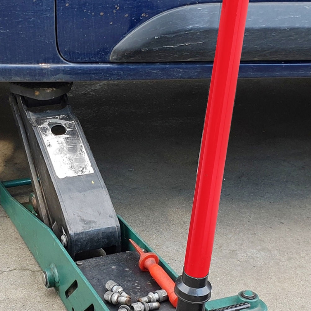 FAVOMOTO Floor Jack Handle Replacement - 2.5 Ton, 50cm Black Handle For Car Jacks & Trailers