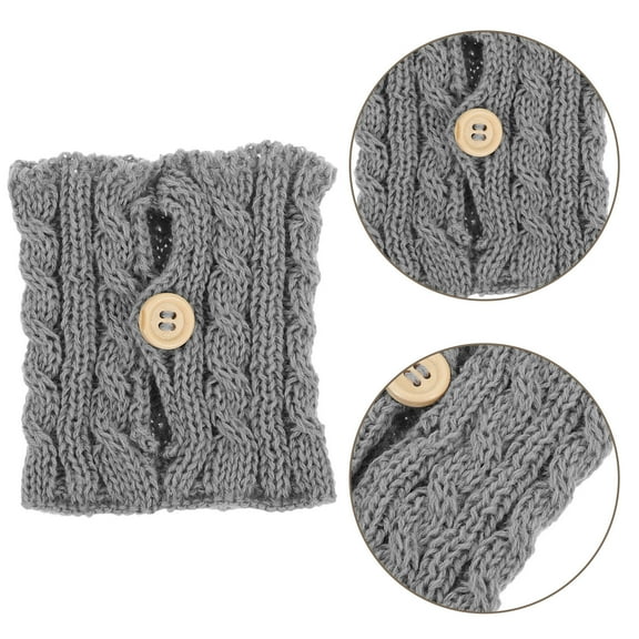 2pcs Knitted Coffee Cup Sleeves Mug Covers Anti Scald Tea Cup Cozy Reusable Tumbler Sleeve For Home Office Presents Fits Most Mugs