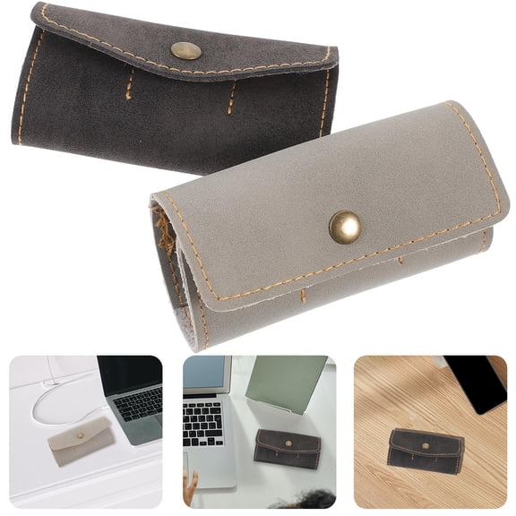 HOMEMAXS 2pcs Memory Card Box Keeper Card Storage Case Organizer Memory Card Carrying Bag