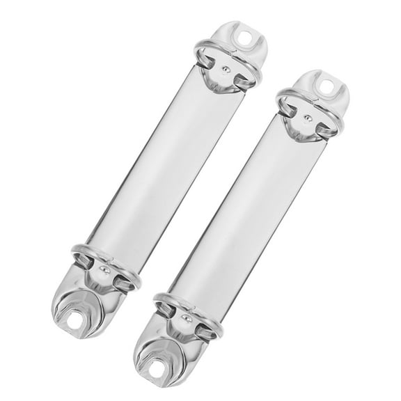 BEADCEST 2Pcs Silver Iron Binder Clip Metal Clamp for Notebook and Loose Leaf