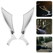 HOMEMAXS 2pcs Motorcycle Rear View Mirrors Motorcycle Reversing Mirrors Modified Handlebar Reversing Mirror