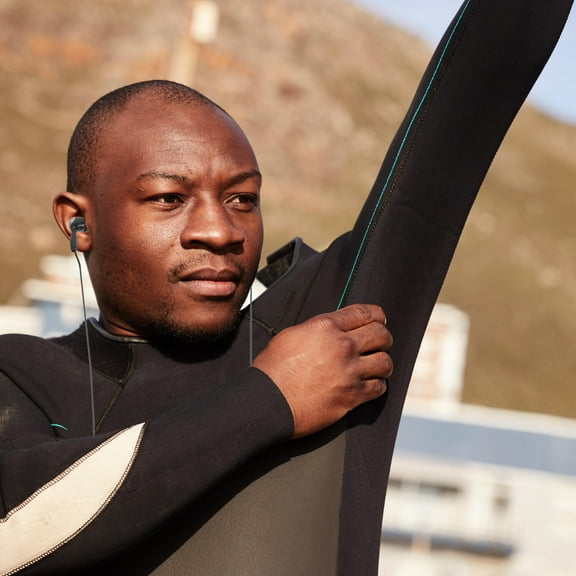 HOMEMAXS 2pcs Multi-use Underwater Ear Plug Earphones for Surfing Diving Swimming