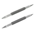 thumbnail image 1 of HOMEMAXS 2pcs  Nail Tool Center Punch Carbon Steel Spring Loaded Nail Set for Wood Metal Glass, 1 of 8