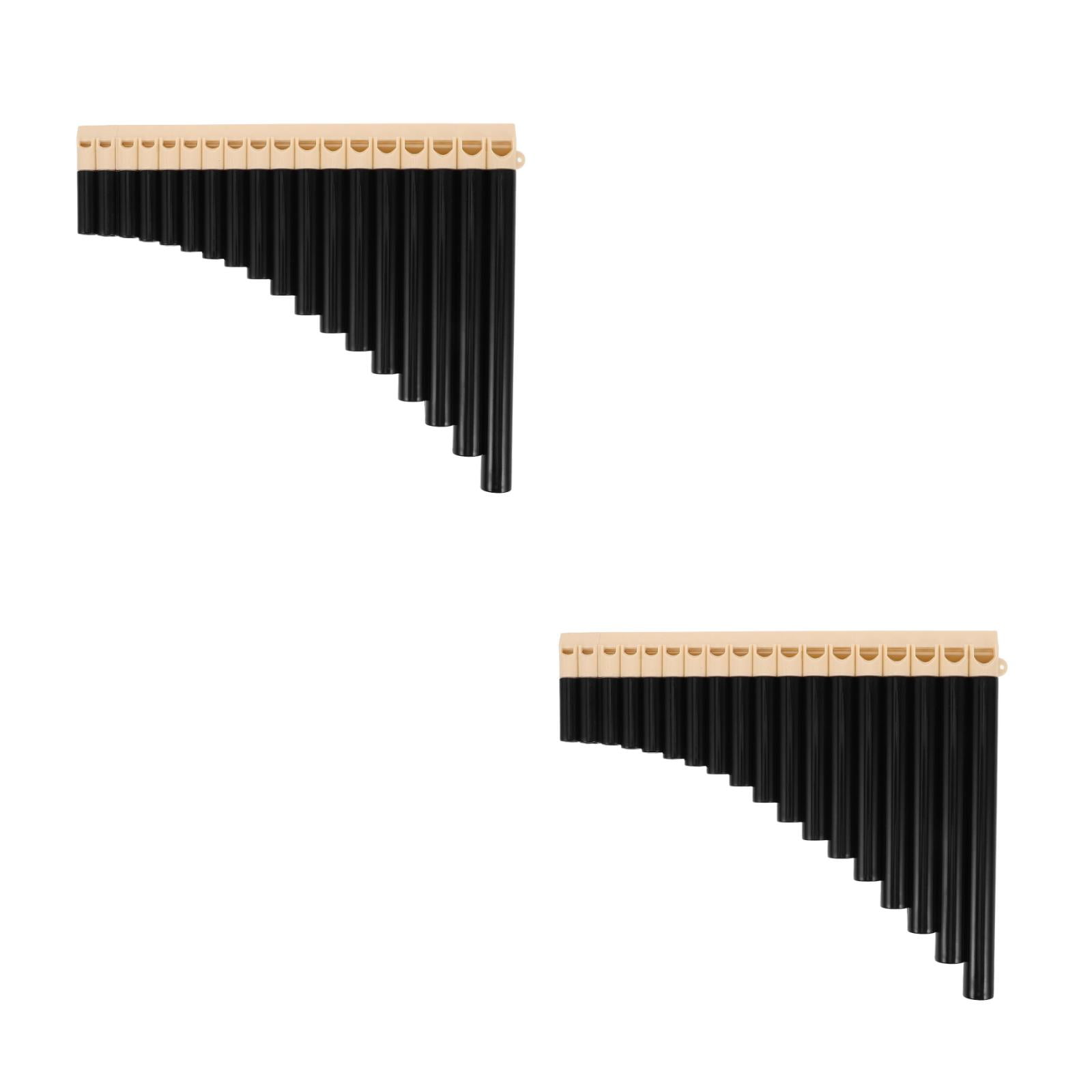 HOMEMAXS 2pcs Pan Flute for Beginners Traditional Music Instrument for ...