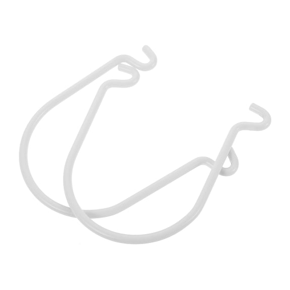 HOMEMAXS 2pcs Pegboard Hook Utility Hook Goods Shelf Hook Commodity Display Hook Hanger