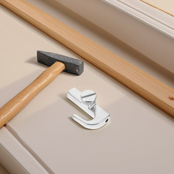 HOMEMAXS 2pcs Picture Hanging System Hooks Moulding Hanging Hooks Picture Photo Frame Rail Hangers Hooks Adjustable Picture Hangers Wire Rope Hook Picture Rail Hanging Cord Grip