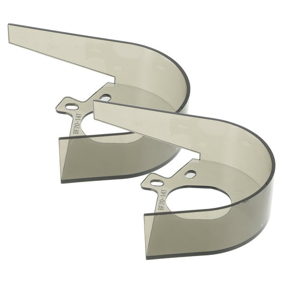 HOMEMAXS 2pcs Plastic Bike Chain Cover Bicycle Chain Guard Bike Chain Cover Protector Guard Bicycle Chain Guard Road Bicycle Supplies Black