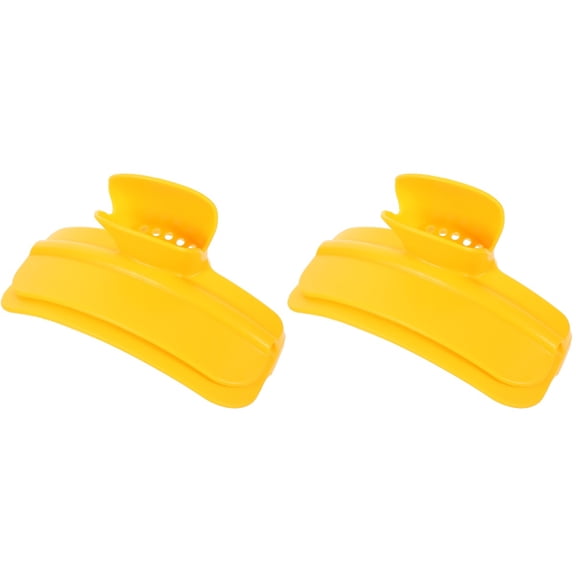 HOMEMAXS 2pcs Pot Spill-proof Funnel Round Edge Deflector Pour Soup Funnel Diversion Mouth Pour Soup Funnel