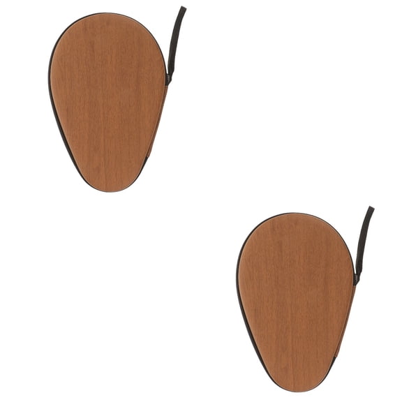 HOMEMAXS 2pcs Professional Table Tennis Paddle Pouch Table Tennis Bat Case Table Tennis Paddle Hard Shell