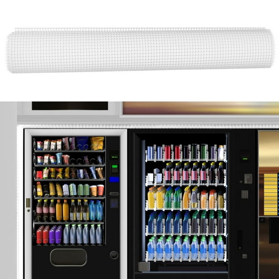 HOMEMAXS 2pcs Refrigerator Liners Fridge Mats Liners Glass Shelves Mats Anti-skid Cushions