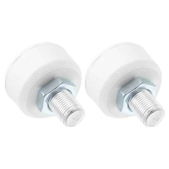 HOMEMAXS 2pcs Round Rubber Toe Stops for Roller Skates Adjustable Skating Brake Stoppers Rubber Toe Plugs for Quad Skates Skating Accessories