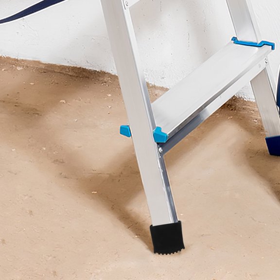 HOMEMAXS 2pcs Rubber Ladder Foot Cover Non-Slip Ladder Pads For Safety And Durability Insulated Feet Protector For Home Construction