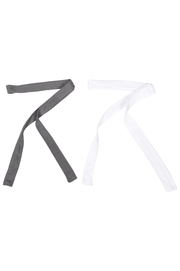 HOMEMAXS 2pcs Soft Pajama Waist Belt Replacement for Unisex Robes and Bathrobes Adjustable Tie Belt for Home and Travel, Comfortable polyester Bathrobe Belt