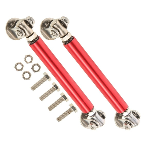 HOMEMAXS 2pcs Splitter Rod Car Front Bumper Lip Splitter Front Bumper Lip Splitter Strut Rod