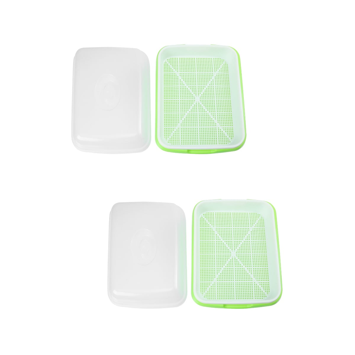 Katzengras-Anzucht Set - Doppelstöckige Keimbox Ohne Erde