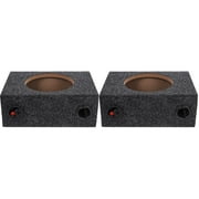 2pcs Sub Box Single Cab Sub Box 8 Inch Car Subwoofer Enclosure Car Speaker Supply