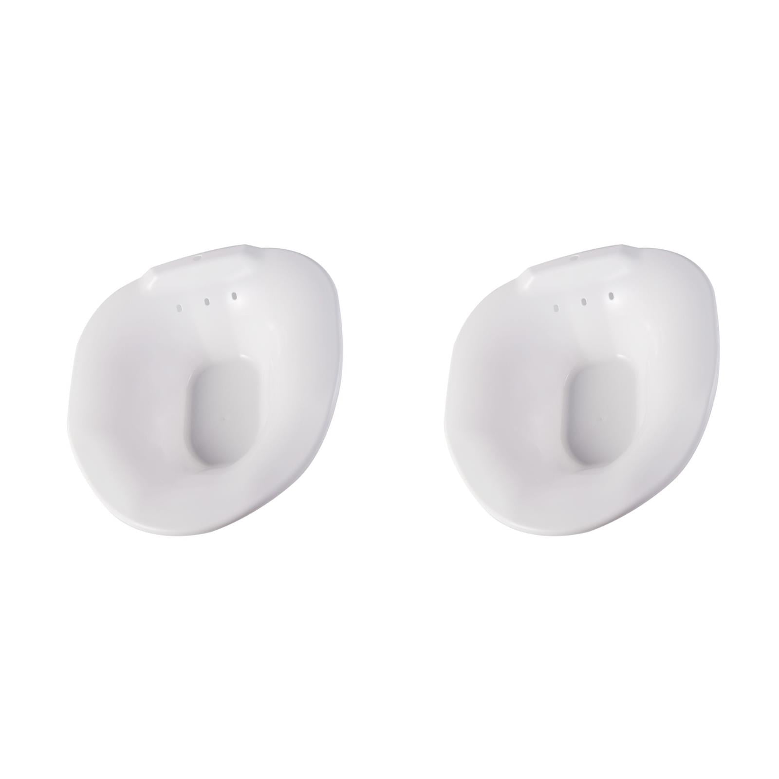 HOMEMAXS 2pcs Toilet Seat Sitz Bath Basin Pregnant Women Special Wash Basin Patient Bath Tub