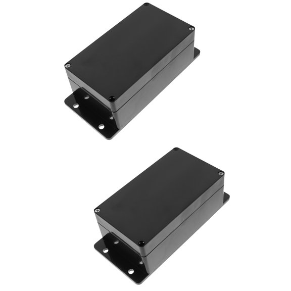 HOMEMAXS 2-Pack Outdoor Junction Box with Weatherproof Electronic Controller Cover for Electrical Connections
