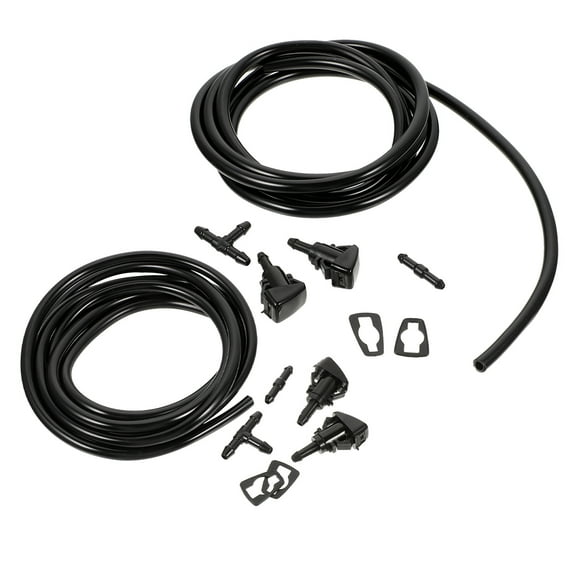2pcs Windshield Wiper Fluid Hose for Automotive Cleaning Washer Tubing