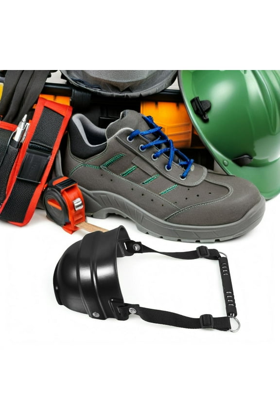 2pcs Work Boot Toe Protector Shoe Guard Safety Toe Caps With Metatarsal Shoe Guards Footwear Toe Guard For Men And Women Anti-Smash Shoe Toe Sleeve