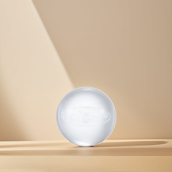 VERDANVERSE Solar System Crystal Ball Clear Crystal 1Pcs for Living Room Decor