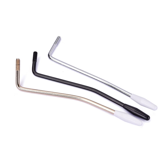 3 PCS Electric Guitar Single Tremolo System Bridge Arm Tremolo Whammy Bar Crank Lever 5.8-6.0 MM Thread Diameter for Guitar Bridge Guitar Parts