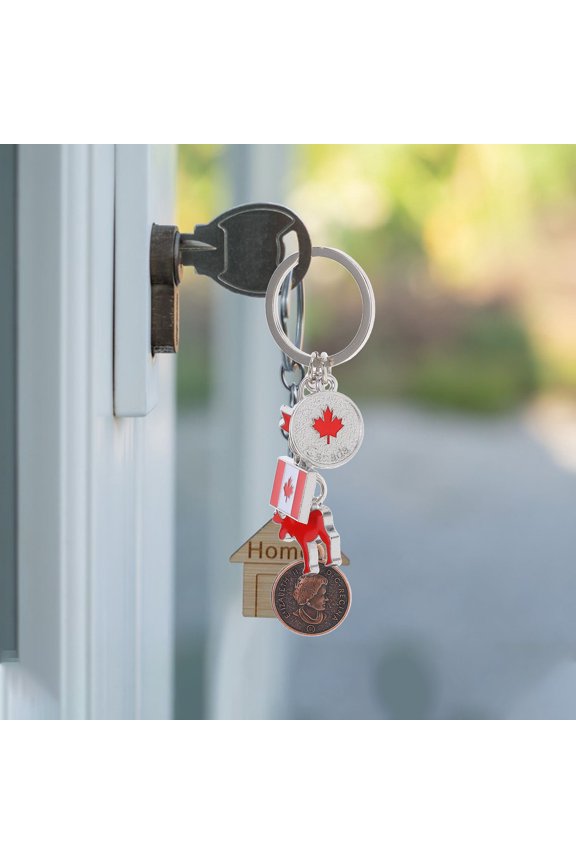 3 PCS Keychain Country Flag Keychains Decorative Hanging Man