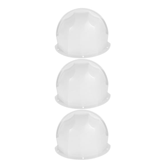 VERDANVERSE 3-Pack Outdoor Security Camera Covers Weatherproof ABS Protective Housing Shield in White