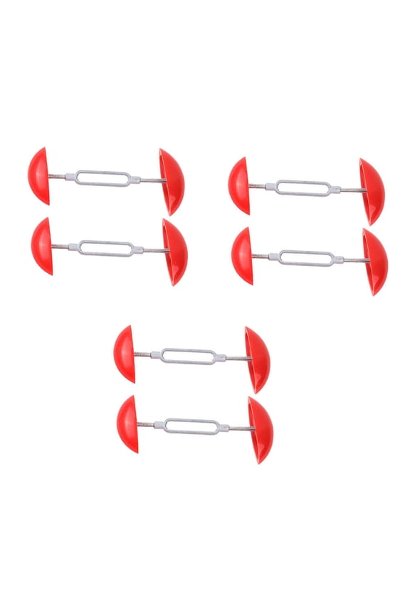 3 Pcs High Heel Shoe Stretcher Adjustable Boot Racks Expander Women's Man Red