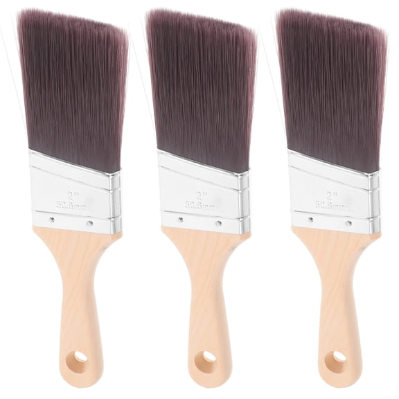 HOMEMAXS 3 Pcs Paintbrush Silk Bristle Paint Brush 22.00X5.00X1.50CM