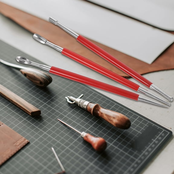 HOMEMAXS 3 Pcs Press Line Detailing Tool Premium Material Tool Work 16.00X0.50X0.50CM