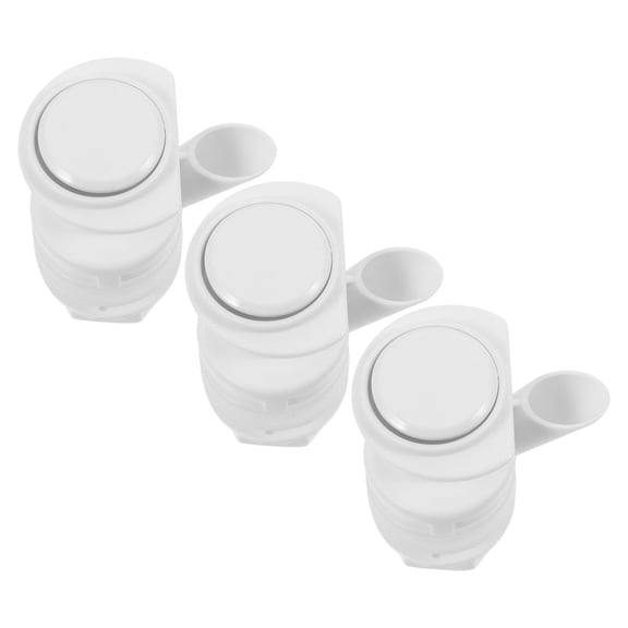 Minkissy replacement spigot assembly plastic spigot white 3pcs