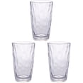 thumbnail image 1 of HOMEMAXS  3 Pcs Reusable Glasses Acrylic Drinkware Unbreakable Mugs Transparent, 1 of 8