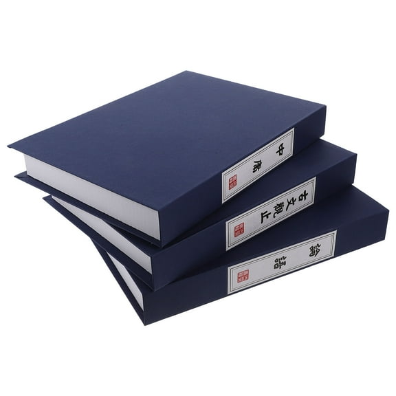 3 Pcs Room Decor Books for Coffee Table Imitation Decoration