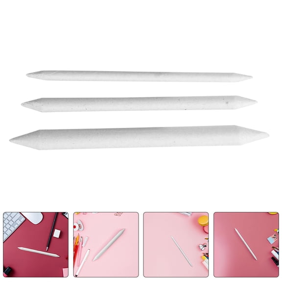 BEADCEST White Xuan Paper Sketch Eraser for Home, Versatile Art Drawing Tools, 3Pcs