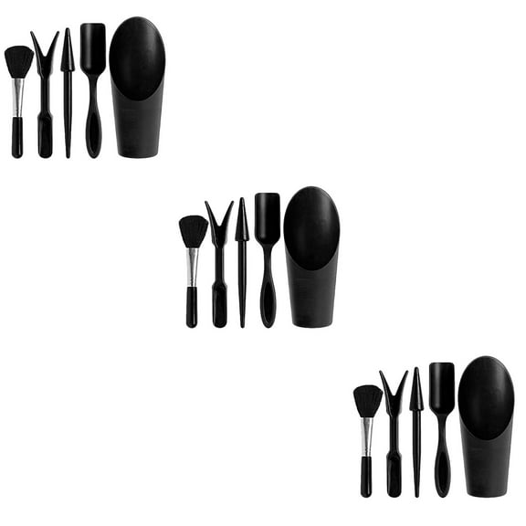 HOMEMAXS 3 Sets  of Mini Succulent Tools Garden Tools Set Cultivator Succulent Transplanting Tools for Gardening