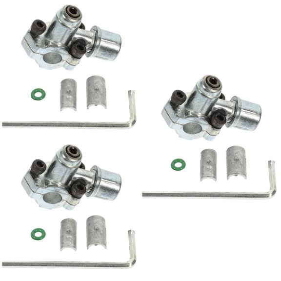 HOMEMAXS 3 Sets  of Zinc Alloy Piercing Valve Small Refrigerator Refrigeration Accessories
