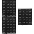 thumbnail image 1 of HOMEMAXS 3 Sheets  of Weight Tags Gym Sticky Labels Stickers Self-Adhesive Gym Stickers Weighting Block Stickers, 1 of 8