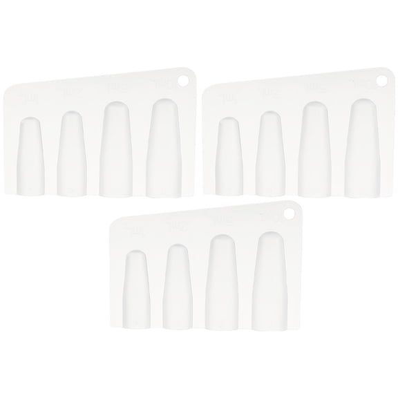 OULII Breaking Ampoule Bottles Tool White Plastic 3Pcs for Nurse