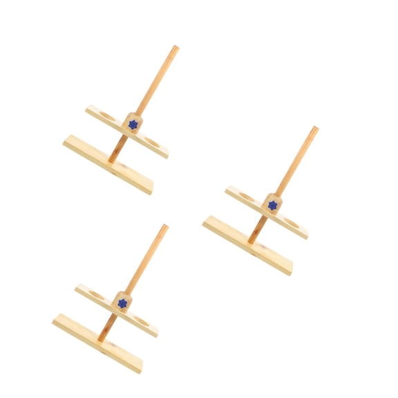 IFANLANDOR Laboratory Stand Light Brown For Students 3Pcs 13.76x9.82x2.95in