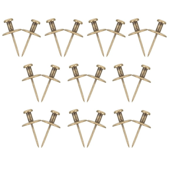 HOMEMAXS  30 Pcs Heavy-duty Hook Nails Cabinet Door Handle Five-pointed Star Hanging