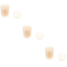 jojofuny Multi-Color Tissue Culture Plates with Agar Medium, Easy to Carry, Ideal for Labs and Science Fairs, 30 Pieces