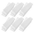 thumbnail image 1 of TABLZONE White Embossed Snow Felt Sheets for Crafts, Stiff Paper Material, 30 Pieces for Art Projects, 1 of 8
