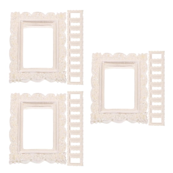 HOMEMAXS 30-Pack Mini Picture Frames Small Decorative Photo Frames Vintage Style for Home and Office Display